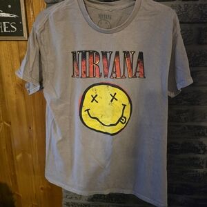 Nirvana Gray Kids T-Shirt